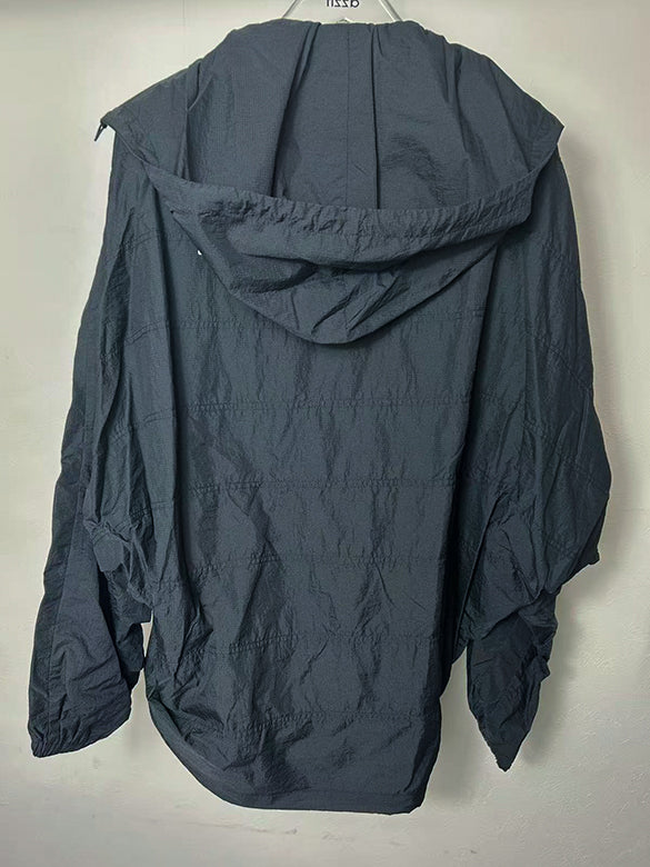 Nylon Design hoodie Blouson