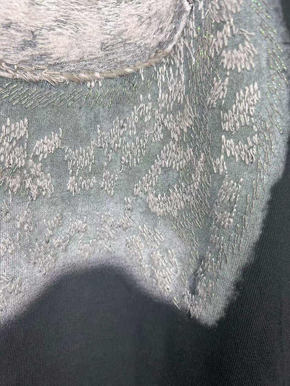 Embroidery Animal T-shirt