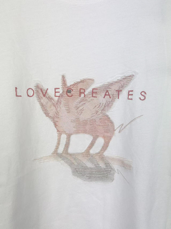 Embroidery Animal T-shirt
