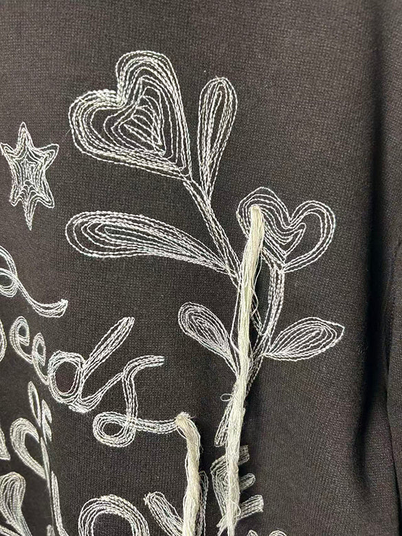 Embroidery Design Sweatshirt
