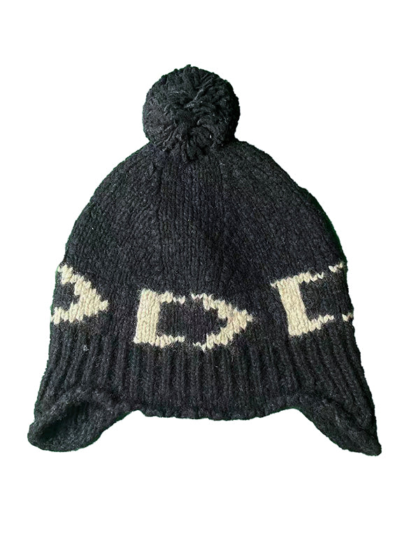 D Logo Knit Cap