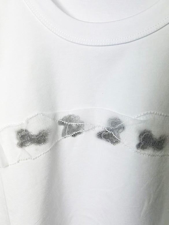Dog Tulle Compact T-shirt