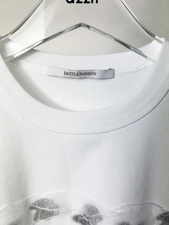 Dog Tulle Compact T-shirt