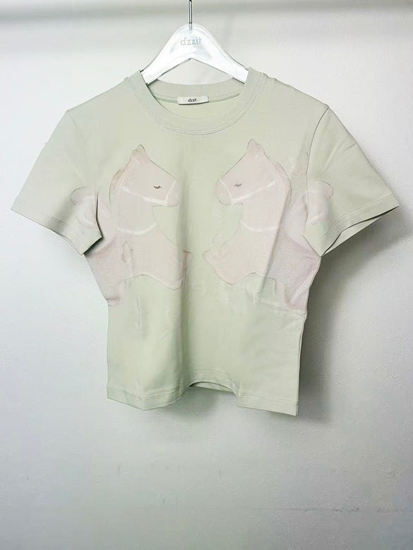 Unicorn Printed Compact T-shirt