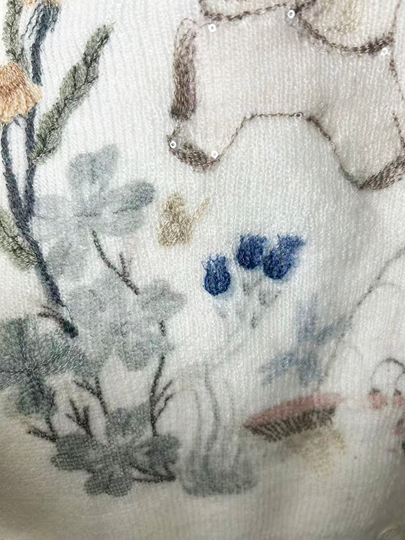 Pegasus Sequins Knit Cardigan