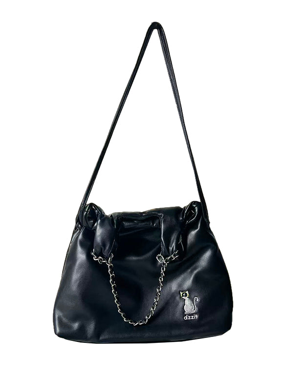 Embroidery Chain Design Tote Bag