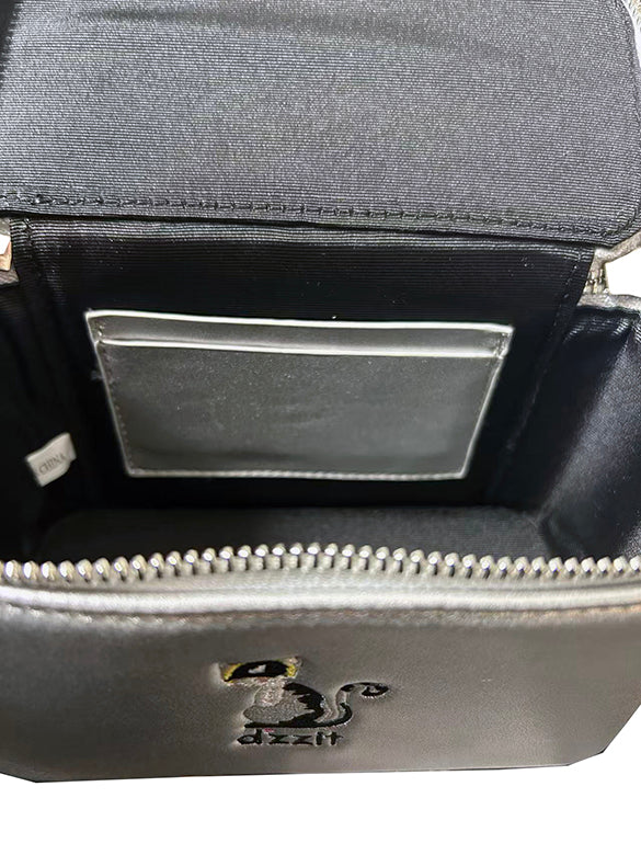 Embroidery Vanity Shoulder Bag