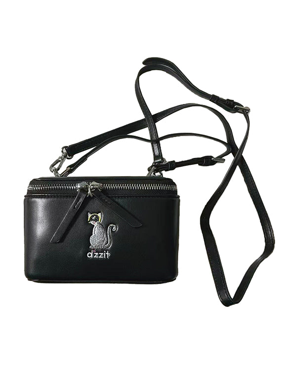 Embroidery Vanity Shoulder Bag