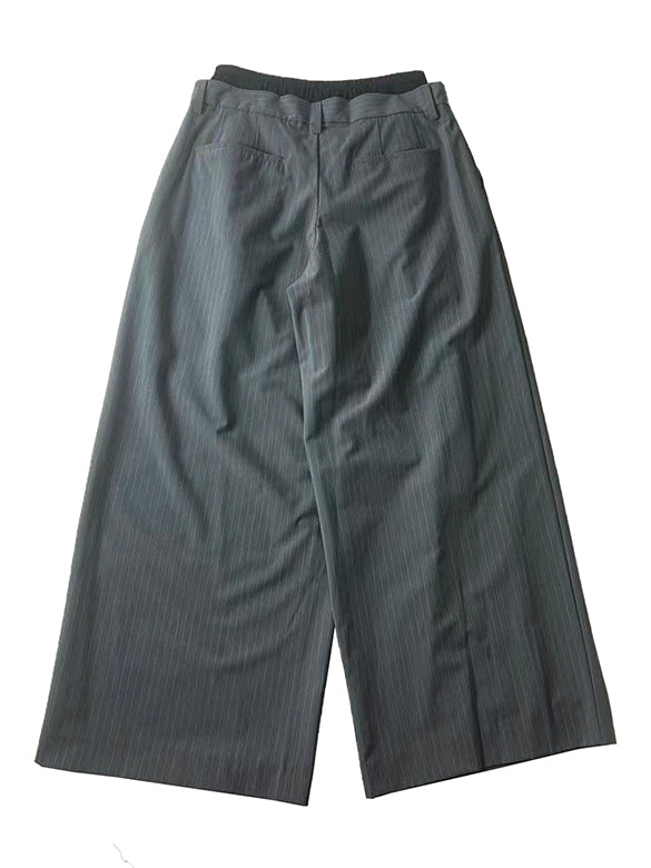 Layered Design Slacks Pants