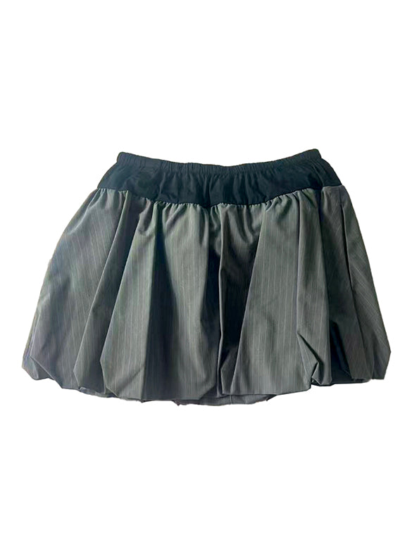 Layered Design Balloon Skirt