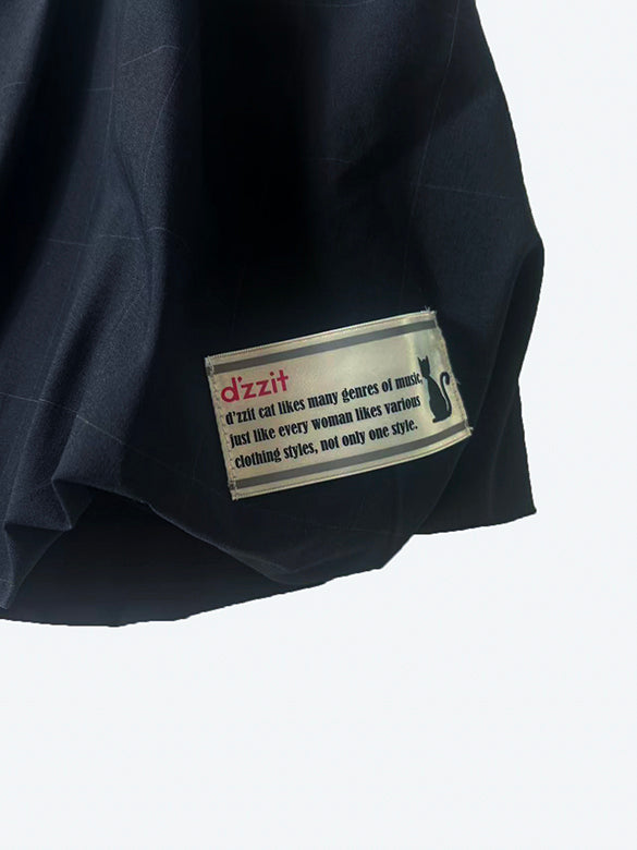 Layered Design Balloon Skirt
