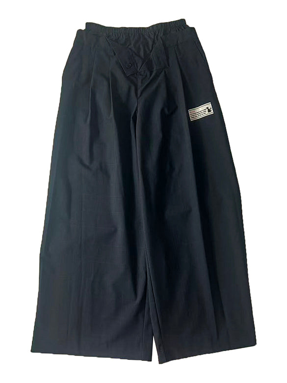 Layered Design Slacks Pants