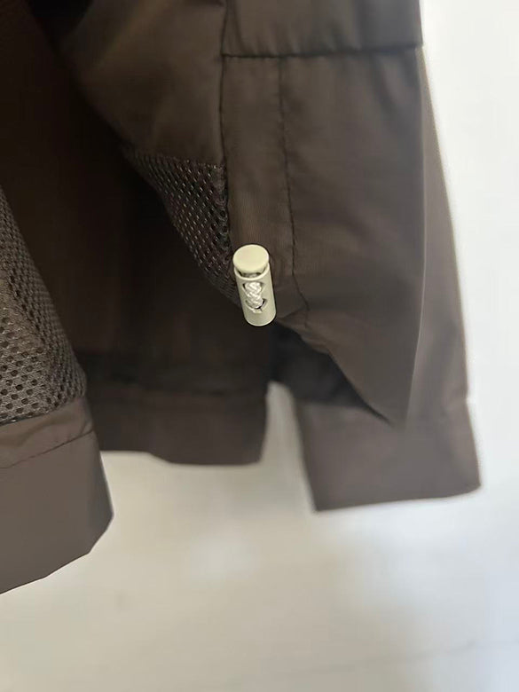 Sporty Hoodie Zipper Blouson