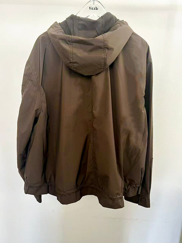 Sporty Hoodie Zipper Blouson