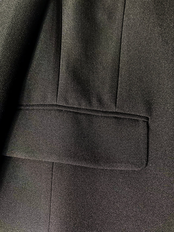 Belt Buckle Design Double Tailored Jacket