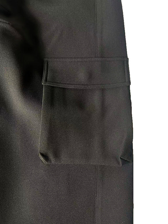 Belt Buckle Design Cargo Pants