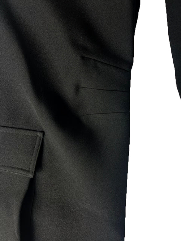 Belt Buckle Design Cargo Pants