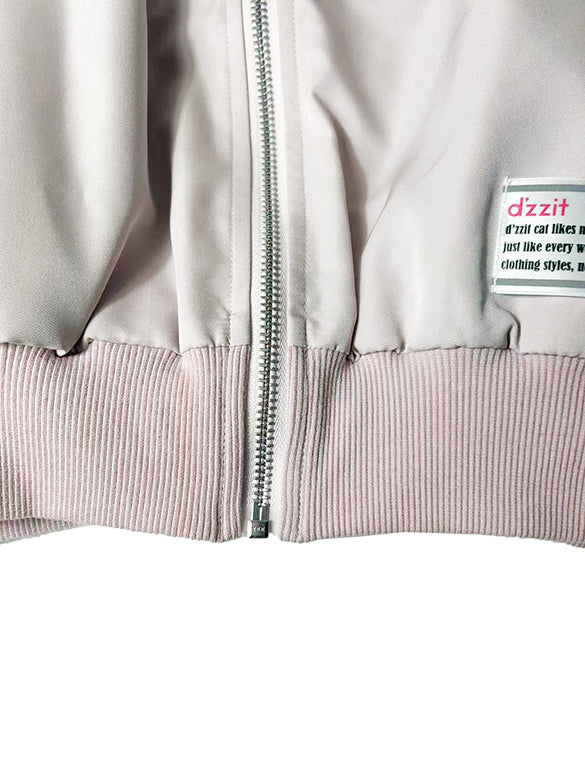 Ribbon Tulle Sleeves Blouson