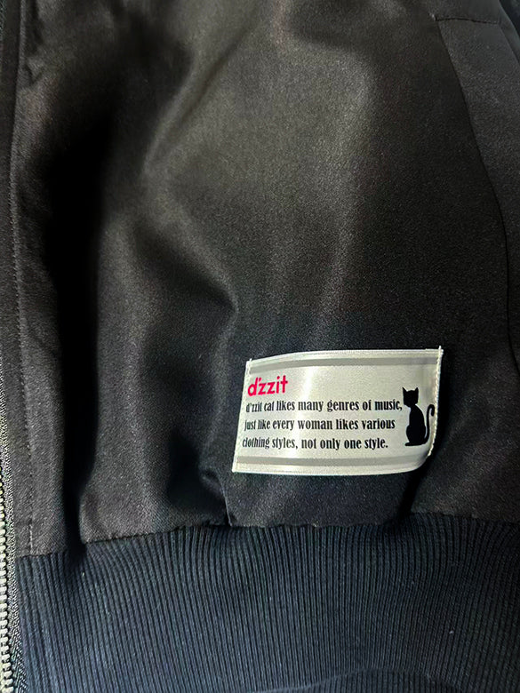 Ribbon Tulle Sleeves Blouson