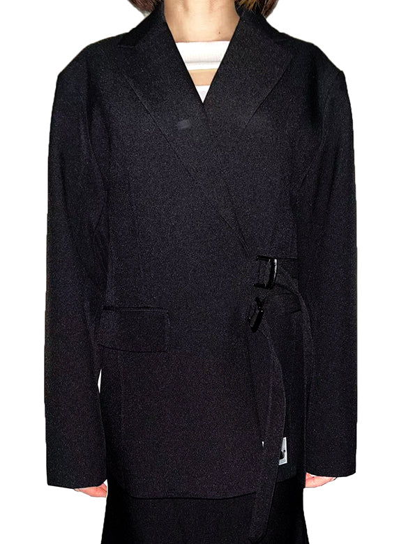 Belt Buckle Design Double Tailored Jacket
