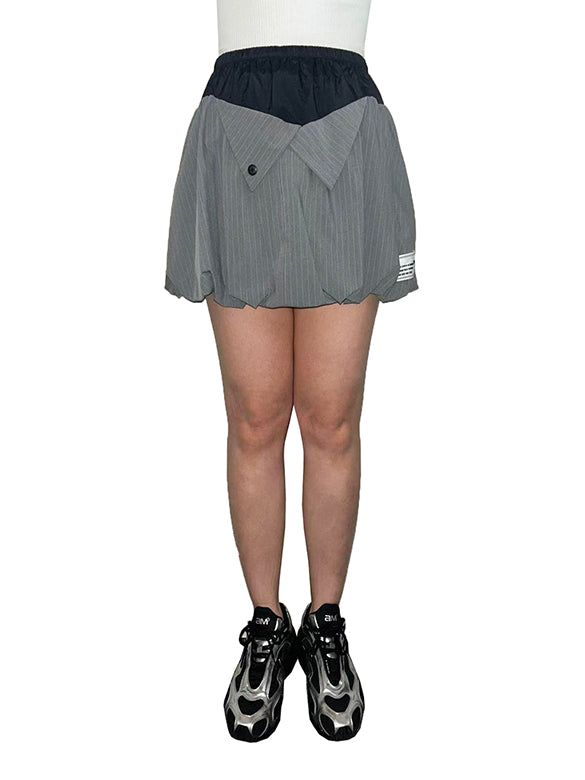 Layered Design Balloon Skirt