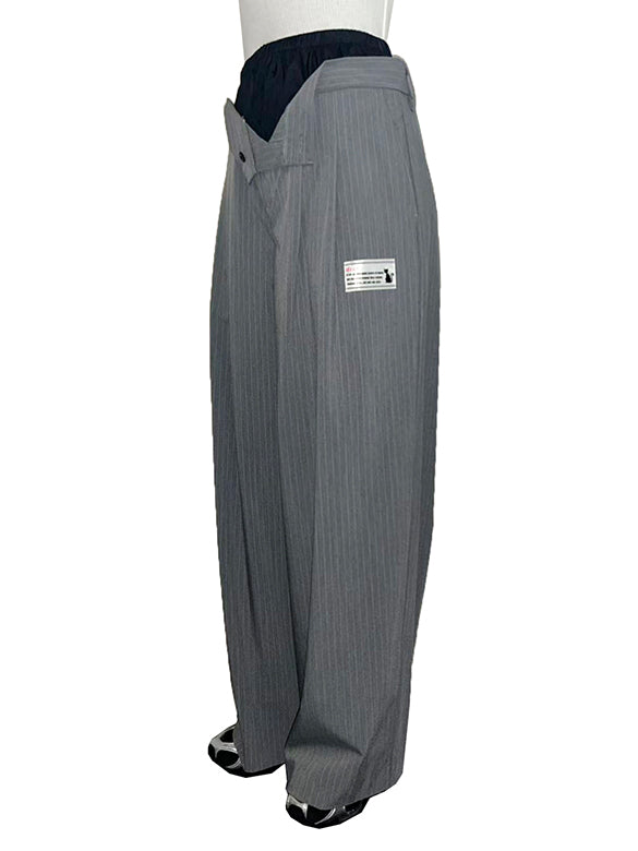 Layered Design Slacks Pants