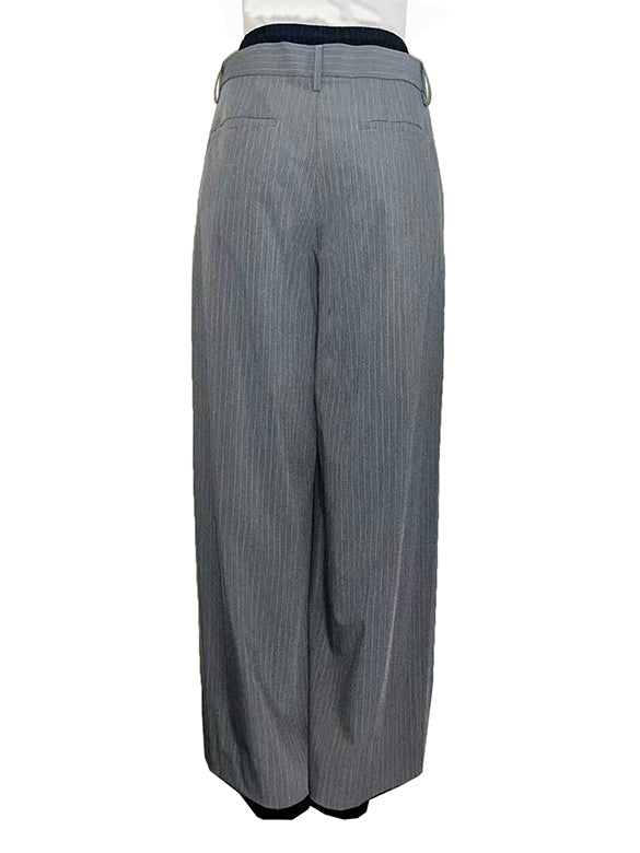 Layered Design Slacks Pants