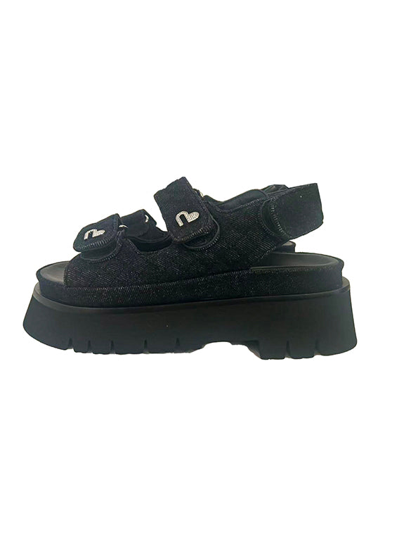 Denim Sandals