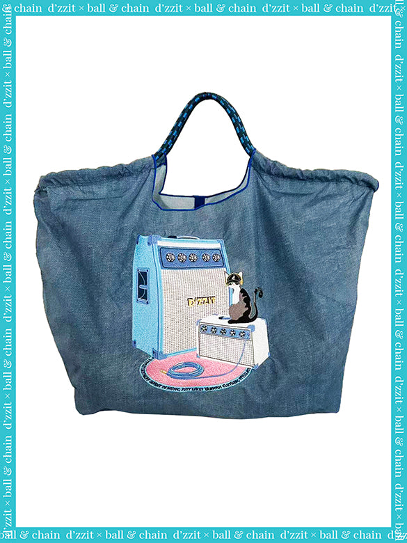 × ball&chain d'zzit Cat With Amp Bag L size