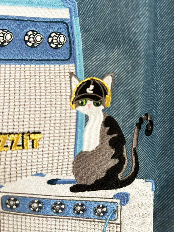 × ball&chain d'zzit Cat With Amp Bag L size