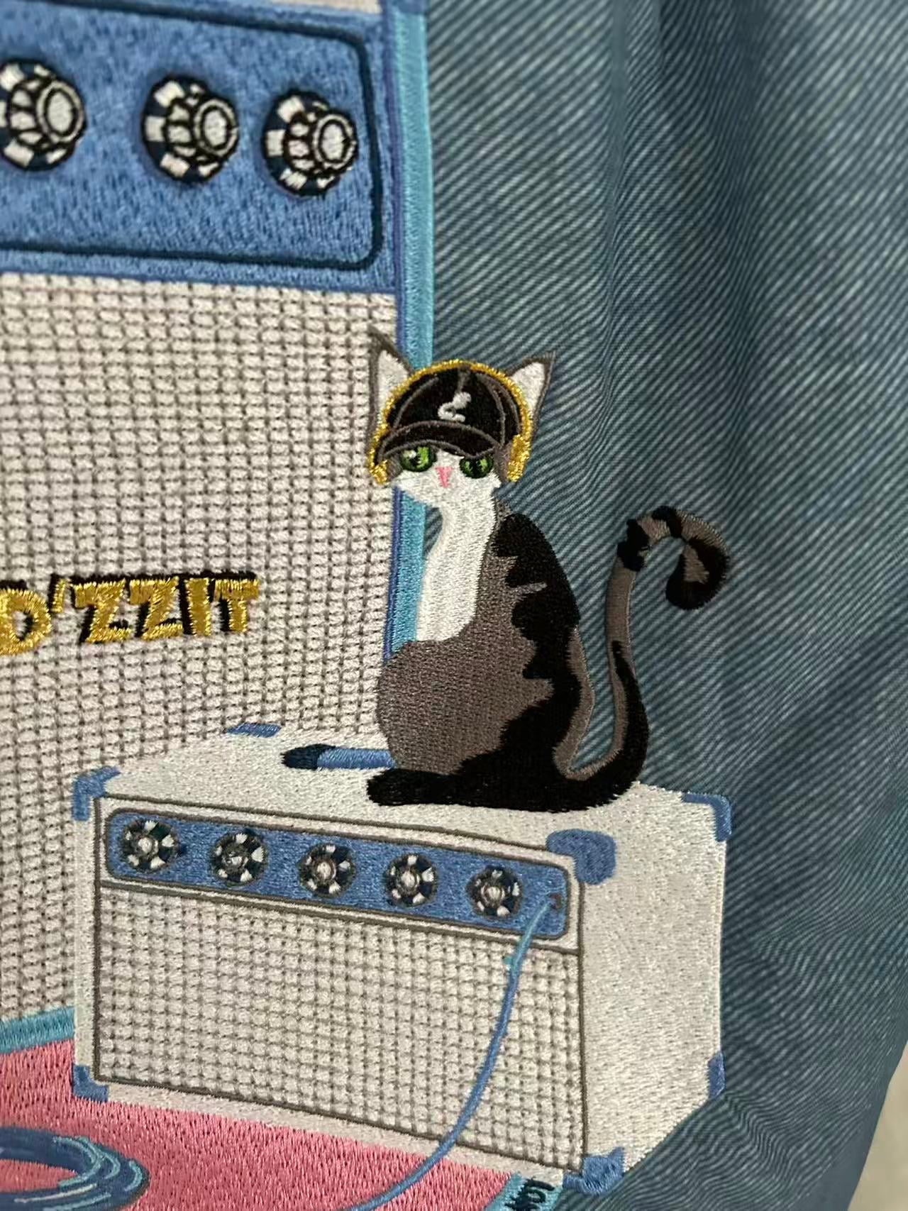 × ball&chain d'zzit Cat With Amp Bag M size