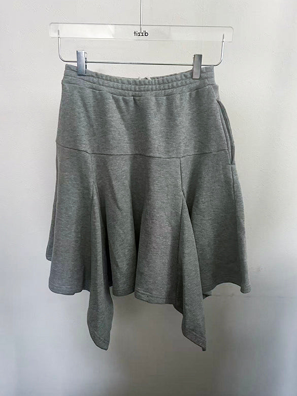 Frill Sweat Skirt