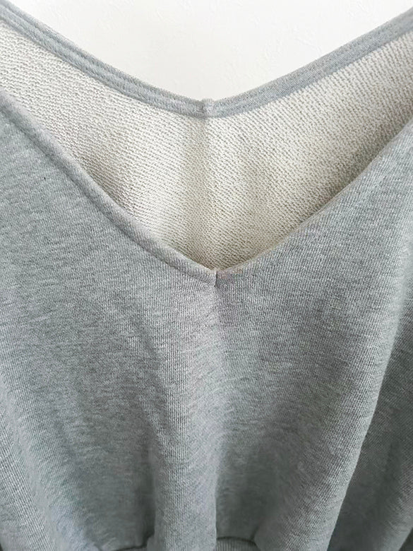 V-neck Sweatshirt