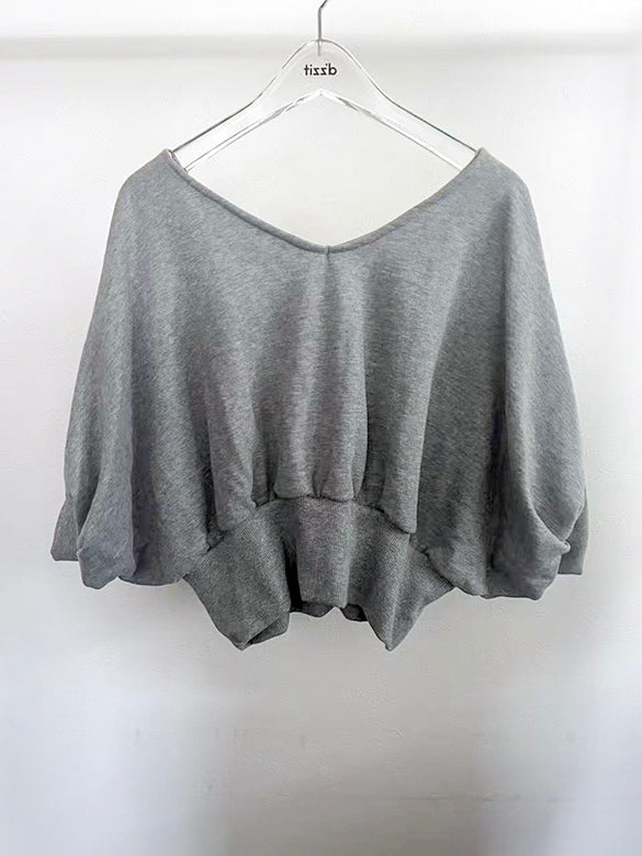 V-neck Sweatshirt
