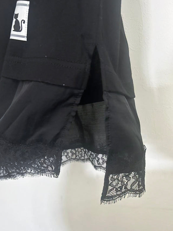 Lace Camisole Layered T-shirt