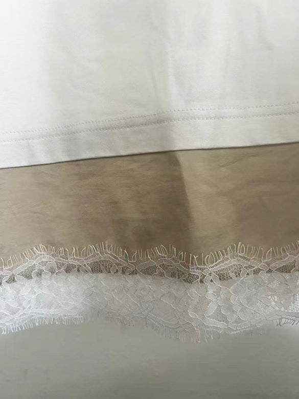 Lace Camisole Layered T-shirt