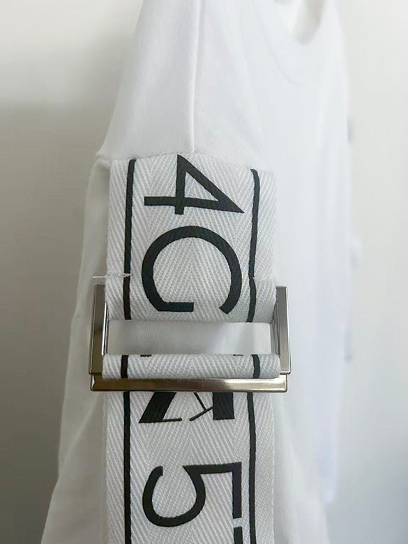 Printed Tape Design T-shirt