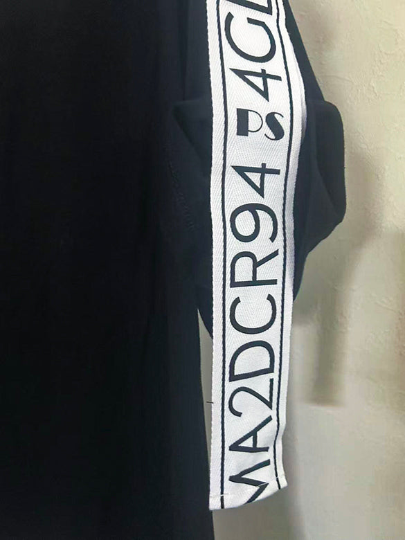 Printed Tape Design T-shirt