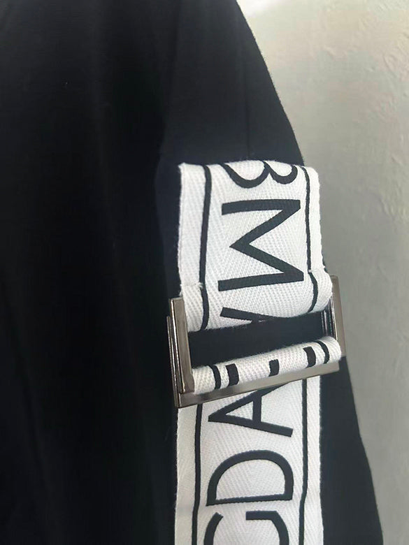 Printed Tape Design T-shirt