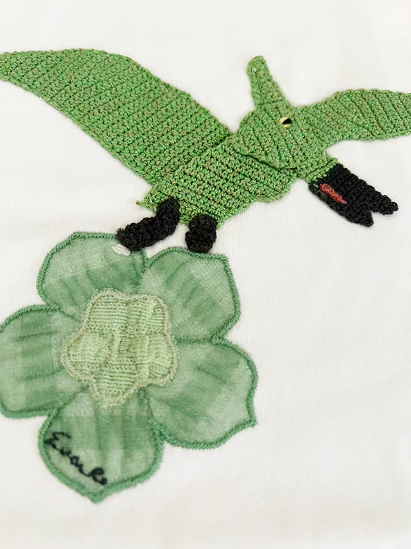 Euan Roberts Collaboration 3D Embroidery T-shirt