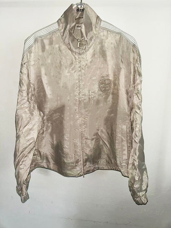 Sporty Zipper Blouson
