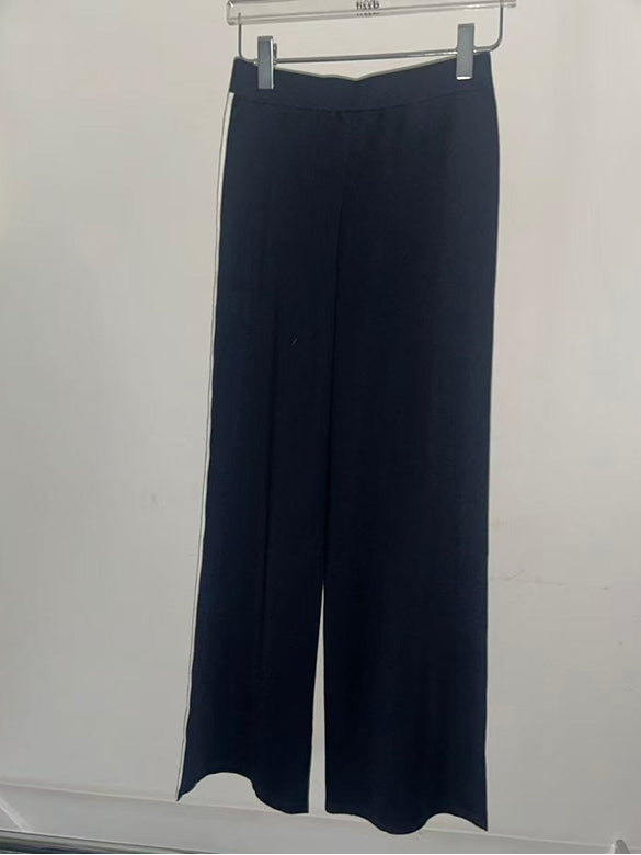 Side-line Knit Pants