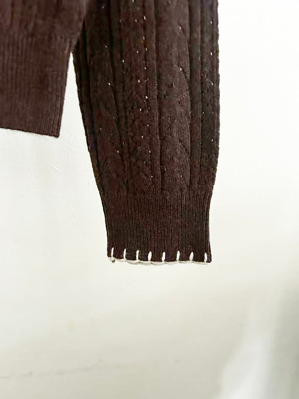 Embroidery Design Polo Knit