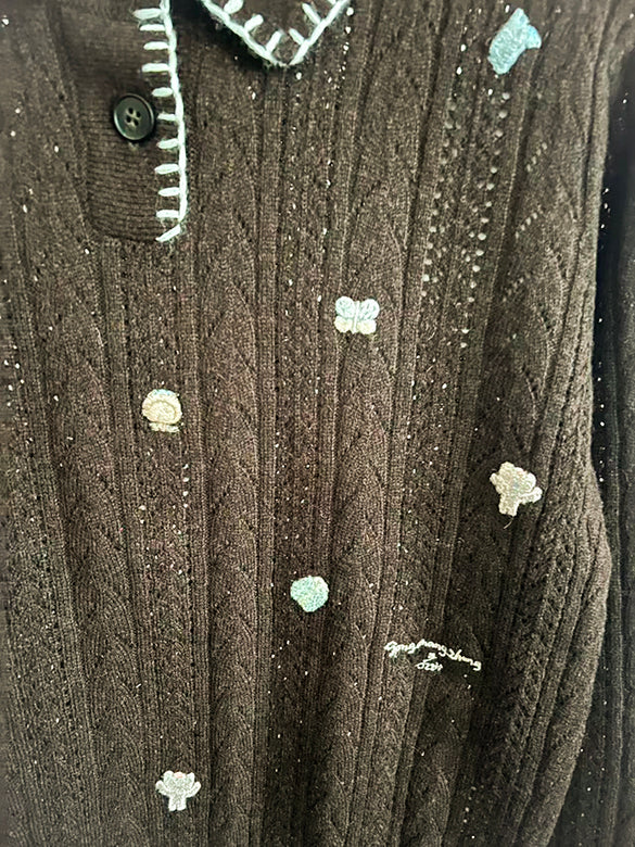 Embroidery Design Polo Knit