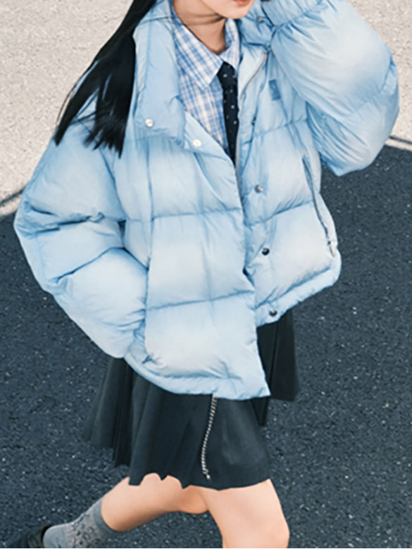 Gradation Color Down Jacket