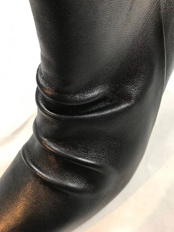 Tucked Short Boots