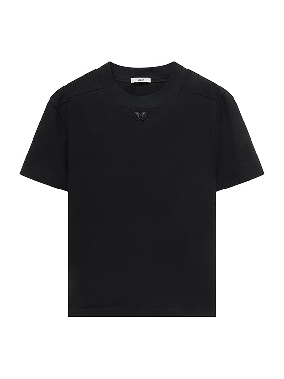 Butterfly One-point Compact T-shirt