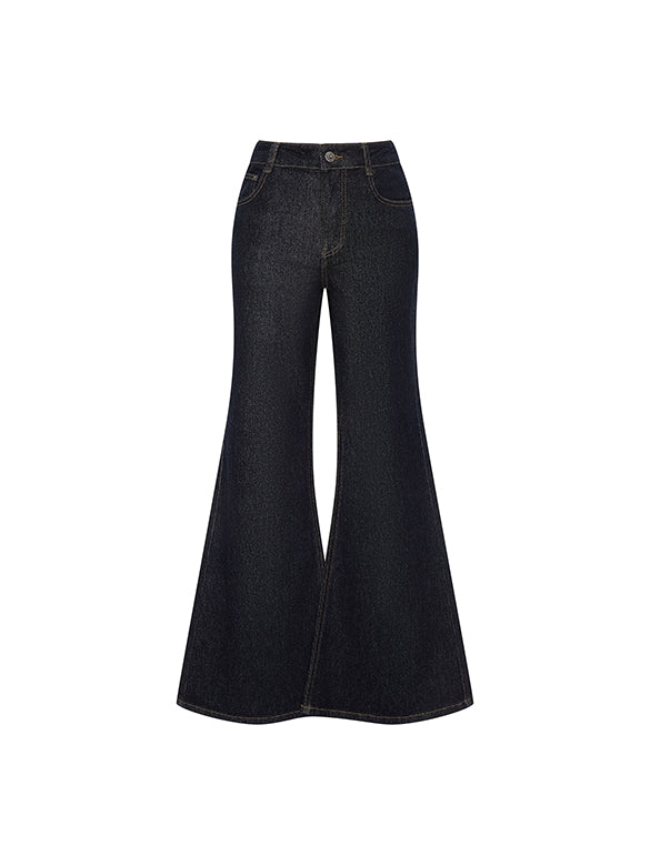 Flare Denim Pants