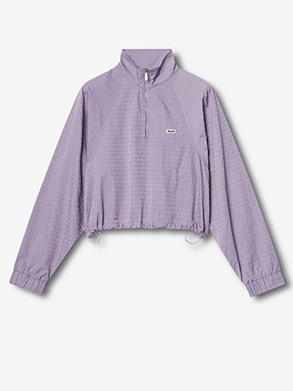 Monogram Pattern Zipper Blouson