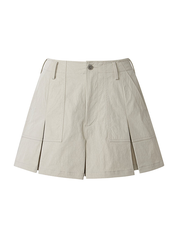 Tuck Short Pants